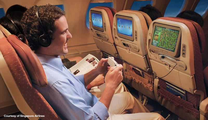 Illustration for article titled Sex 'n Spas: The Future (And Not So Future) of In-Flight Entertainment